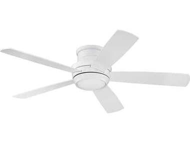 Craftmade Tempo Hugger White 52'' Blade Indoor Ceiling Fan with LED Light Kit CMTMPH52W5