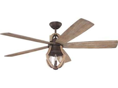 Craftmade Winton Weathered Pine Three-Light 56 Inch Wide Ceiling Fan CMWIN56ABZWP5