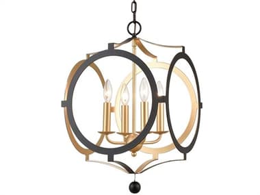 Crystorama Odelle 4-light 20'' Wide Mini Chandelier CRYODE704