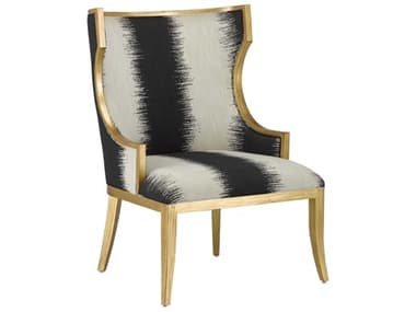 Currey & Company Garson 31" Black Fabric Accent Chair CY70000842