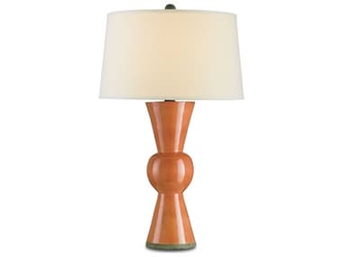 Currey & Company Upbeat Orange Table Lamp CY6351