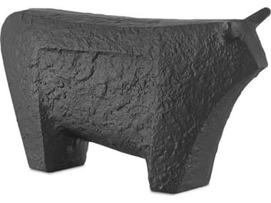 Currey & Company Sampson Textured Matte Black Sculpture CY12000061