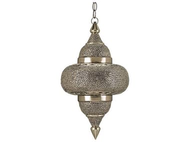 Currey & Company Tangiers Nickel and Copper Mini-Pendant Light CY9103