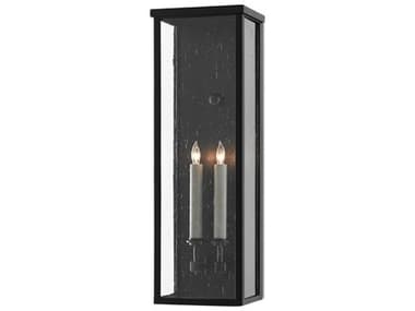 Currey & Company Tanzy 2 - Light Glass Outdoor Wall Light CY55000038