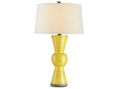 Currey & Company Yellow Upbeat Table Lamp CY6382