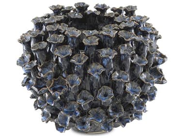 Currey & Company Blue 7'' High Manitapi Vase CY12000304