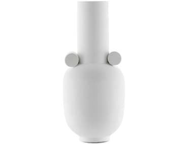Currey & Company Happy-40 Textured White Long Vase CY12000393