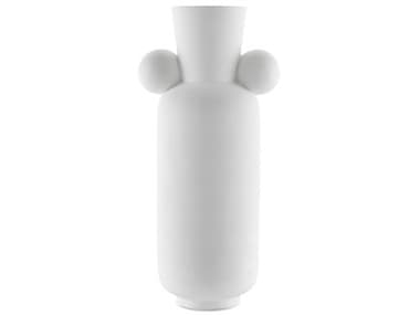 Currey & Company Happy-40 Textured White Tall Vase CY12000394