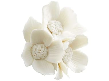 Cyan Design White Flower Wall Decor C310276