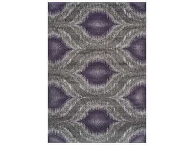 Dalyn Modern Greys Rectangular Plum Area Rug DLMG4441PLUM