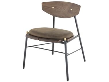 District Eight Kink Smoked Matte / Jin Green Side Dining Chair D8HGDA554