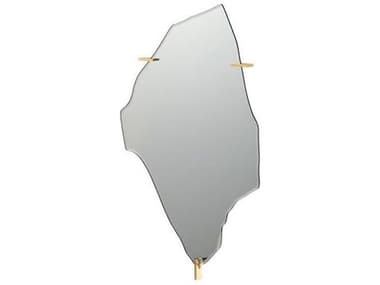 Driade Archipelago By Fredrikson Stallard Steel And Gold 25.9'' x 38.5'' Small Mirror DRH8926070
