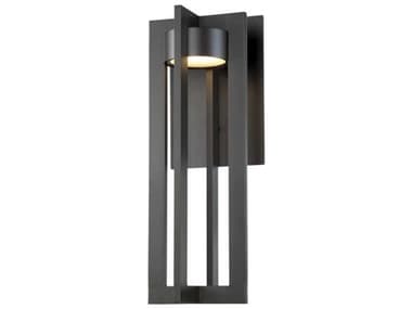 dweLED by WAC Lighting Chamber 1 - Light 20'' High LED Outdoor Wall Light DWLWSW48620BZ