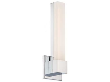 dweLED by WAC Lighting Esprit 15" Tall 2-Light Chrome LED Wall Sconce DWLWS69815CH