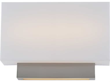 dweLED by WAC Lighting Maven 9" Tall 1-Light Brushed Nickel LED Wall Sconce DWLWS21014BN