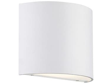 dweLED by WAC Lighting Pocket 5" Tall 1-Light White LED Wall Sconce DWLWS30907WT