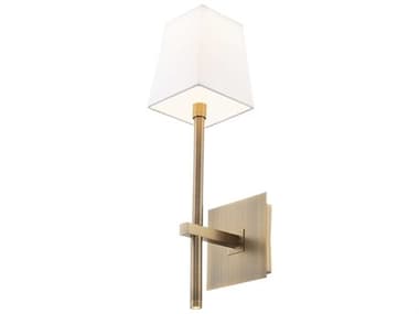 dweLED by WAC Lighting Seville 20" Tall 1-Light Aged Brass LED Wall Sconce DWLWS28021AB