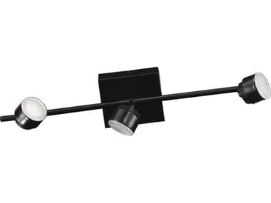 Eglo Armento 3-Light Black Round Track & Rail Light EGL204761A