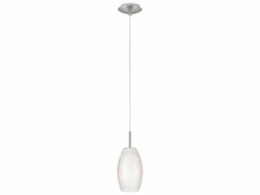 Eglo Batista 1-Light Matte Nickel Cylinder Mini Pendant EGL88953A