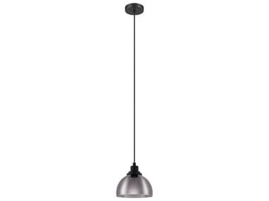 Eglo Belser 1-Light Black Dome Mini Pendant EGL204239A