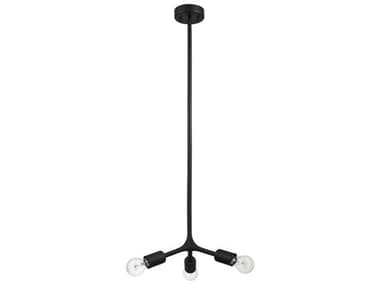 Eglo Bocadella 3-Light Black Pendant EGL204293A