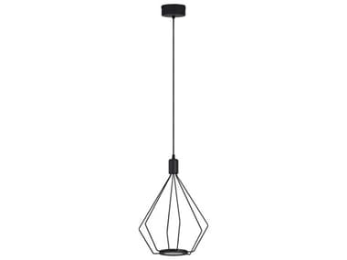 Eglo Cados 2-Light Black Geometric Pendant EGL39321A