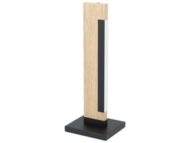 Eglo Camacho Black Wood Brown Table Lamp EGL99295A