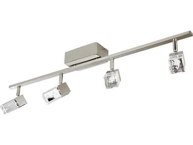 Eglo Cantil 4-Light Matte Nickel Linear Track & Rail Light EGL203186A