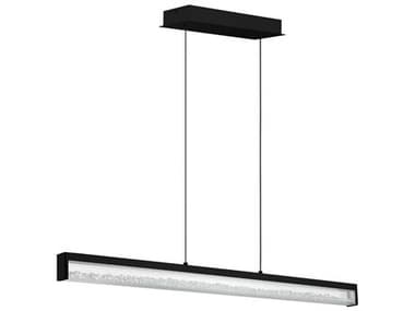 Eglo Cardito 1-Light Black Linear Island Pendant EGL204259A