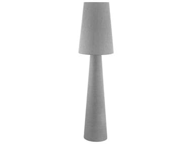 Eglo Carpara Grey Linen Fabric Floor Lamp EGL97232A