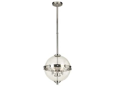 Eglo Cecillia 3-Light Chrome Globe Pendant EGL204701A