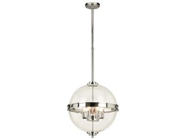 Eglo Cecillia 6-Light Chrome Globe Pendant EGL204702A
