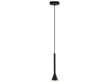 Eglo Cortaderas 1-Light Matte Black Mini Pendant EGL97604A