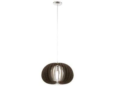 Eglo Cossano 1-Light Matte Nickel Pendant EGL94638A