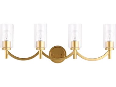 Eglo Devora 4-Light Antique Gold Vanity Light EGL203753A