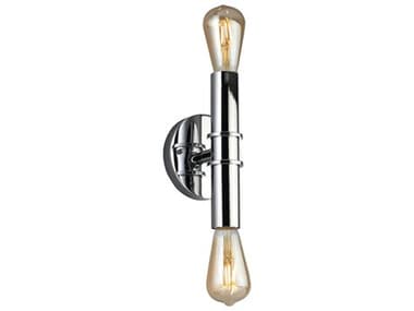Eglo Drucker 2-Light Chrome Vanity Light EGL204466A