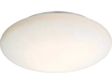 Eglo Ella 3-Light White Bowl Round Flush Mount EGL90418A