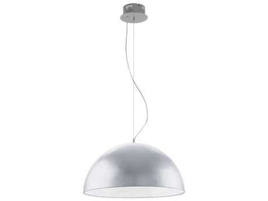 Eglo Gaetano 1-Light Silver Dome Pendant EGL92955A