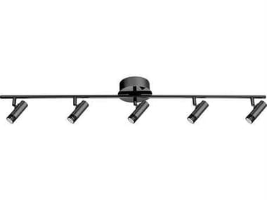 Eglo Lianello 5-Light Black Chrome Cylinder Track & Rail Light EGL201224A