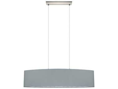 Eglo Maserlo 2-Light Satin Nickel Gray Island Pendant EGL31617A