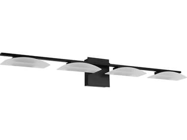 Eglo Matrass 4-Light Matte Black Vanity Light EGL204047A