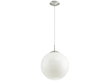 Eglo Milagro 1-Light Silver Chrome Globe Mini Pendant EGL90009A