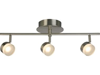Eglo Newport Hill 3-Light Brushed Nickel Linear Track & Rail Light EGL203998A