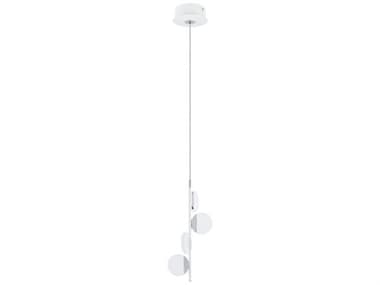Eglo Olindra 4-Light White Chrome Mini Pendant EGL203393A