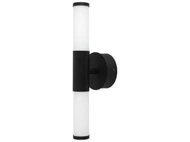 Eglo Palmera 2-Light Matte Black Vanity Light EGL204372A