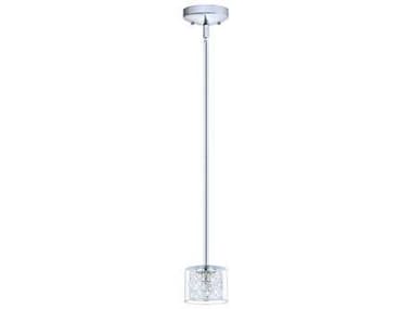 Eglo Pianella 1-Light Chrome Drum Mini Pendant EGL200268A