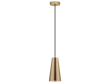 Eglo Pratella 1-Light Brushed Gold Mini Pendant EGL204364A