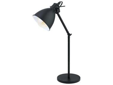Eglo Priddy Black White Exterior Interior Metal Desk Lamp EGL49469A