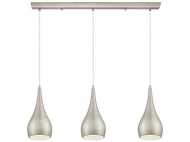 Eglo Reale 3-Light Matte Nickel Island Pendant EGL92077A