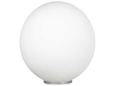 Eglo Rondo Silver Opal Frosted Glass Table Lamp EGL85266A
